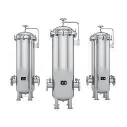 福建不銹鋼保安過濾器 卡箍式法蘭接口15芯反沖洗大通量精密過濾器